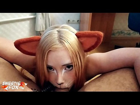 ❤️ Kitsune залгих дик, булэг нь түүний аманд ❤️❌ Шударга гэдсээр видео манайд